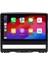 Fiat Albea Araç Multimedya Ekran 2gb 32GB S Black 2005-2012 9 Inch 3