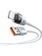 CA-6912 30W Gösterge Işıklı Usb-A To Lightning Şarj ve Data Kablosu 1.2m - beyaz 3