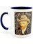 Let It Gogh Yazılı - Van Gogh Kulplu Bardak 1