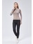 Basic Bisiklet Yaka Uzun Kollu Slim Fit Kadın Body T-Shirt 2