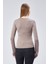 Basic Bisiklet Yaka Uzun Kollu Slim Fit Kadın Body T-Shirt 5