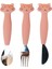Trıxıe - Sılıcone Cutlery Set 3 (Pack)-Mrs. Cat 1