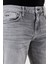 Streç Pamuklu Slim Fit Normal Bel Düz Paça Jeans Erkek Kot Pantolon XM000049 AF14656 M8088 5