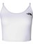 W Slim Crop Tank Kadın Beyaz T-Shirt 1