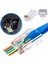 Yeni Nesil Ez RJ45 Sıkma Pensesi RJ11 RJ12 RJ45 Network Ağ Pense + Kablo Tester + 10 Adet Yeni Nesil Ez RJ45 Jack Konnektör Set Paket 5