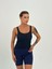 Kaşkorse Kumaş Geniş Askılı Crop Bluz 5