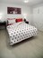 TRG HOME Çift Kişilik Modern Nevresim Takımı Lastikli Çarşaf 1