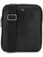 Erkek Frienze Crossbody Fl Mini Omuz Çantası - Siyah 1