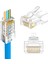 Yeni Nesil Ez RJ45 Sıkma Pensesi RJ11 RJ12 RJ45 Network Ağ Pense + Kablo Tester + 10 Adet Yeni Nesil Ez RJ45 Jack Konnektör + 10 Adet Cover Kılıf Set Paket 3