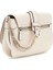 Kadın Fedora Flap Shoulder Bags Omuz Çantası - Krem 2