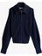 Kadın Th Cardigan Stitch Fermuarlı Hırka - Lacivert 5