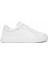 Erkek Low Top Lace Up Woven Sneaker Ayakkabı - Beyaz 1