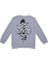 Erkek Çocuk No Fear Sweatshirt - Açık Gri 2