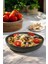 Punto Porselen Salata ve Makarna Tabağı Çukur Tabak Yeşil 26CM 1 Adet 1
