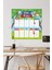 Tek Parça Çarpım Tablosu Eğitici Anaokulu Çocuk Odası Kreş Duvar Sticker Seti 1