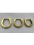 Çelik Gold Renk Üçlü Set Küpe 2
