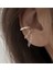 Deliksiz Kıkırdak Küpe, Zincirli Ear Cuff Kadın Küpe 1