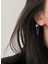 Kelebekli Deliksiz Kıkırdak Küpe, Ear Cuff Kadın Küpe 3