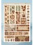 Vintage Temalı 12*17 cm Sticker / Bullet Journal, Scrapbook, Planlayıcı, Ajanda Için 1
