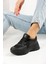 Siyah Kadın Sneaker 0140 2