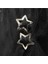 2 Adet Metal Çıt Çıt Yıldız Pentagram Yan Toka 4
