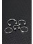 925 Ayar Gümüş Hızma ve Cerrahi Çelik Piercing Set 5li Set 1