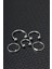 925 Ayar Gümüş Hızma ve Cerrahi Çelik Piercing Set 5li Set 2