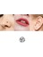 Deliksiz Ultra Güçlü Mıknatıslı Kulak Dudak Fake Piercing Tek Taş Gümüş Renk 5
