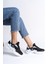 Siyah Mavi Kadın Sneaker 0152 1