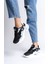 Siyah Mavi Kadın Sneaker 0152 3