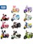 Takara Tomy Arabalar Mickey Minnie Motosiklet Donald Duck Dekorasyon Süsler Araba Alaşım Model Oyuncaklar Çocuk Doğum Günü Hediyesi 5-7cm (Yurt Dışından) 3