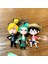 Anime Tek Parça Model Oyuncaklar Luffy Sanji Zoro Karikatür El Okul Çantası Araba Çanta Dekorasyon Yaratıcı Anahtarlık Kolye Sevimli Anahtarlık (Yurt Dışından) 4