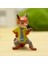 Disney Zootopia Nick Fox Judy Tavşan 3-4 cm Aksiyon Figürü Dekorasyon Pvc Bebek Koleksiyonu Heykelcik Oyuncak Modeli Çocuklar Için Hediye (Yurt Dışından) 2