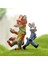 Disney Zootopia Nick Fox Judy Tavşan 3-4 cm Aksiyon Figürü Dekorasyon Pvc Bebek Koleksiyonu Heykelcik Oyuncak Modeli Çocuklar Için Hediye (Yurt Dışından) 3