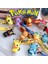 Karikatür Pokemon Bebek Anahtarlık Pvc Pikachu Eevee Aksiyon Figürü Yüzük Tomy Kawaii Anima Mini Şekilli Kalıp Çocuk Çocuk Oyuncakları Hediye (Yurt Dışından) 3