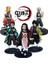 2021 Anime Iblis Avcısı Kamado Tanjirou Nezuko Aksiyon Şekilli Kalıp Oyuncaklar Zenitsu Heykelcik Inosuke Kimetsu Hiçbir Yaiba Figura (Yurt Dışından) 3