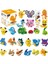 41 Stilleri Kutusu ile Pokemon Yapı Taşları Küçük Karikatür Picachu Hayvan Modeli Eğitim Oyunu Grafik Pokemon Oyuncaklar (Yurt Dışından) 3