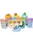 Orijinal Pokemon Uyku Serisi Pikachu Jirachi Eevee Komala Snorlax Bulbasaur Anime Figürleri Peluş Taban Model Bebek Oyuncak (Yurt Dışından) 5