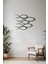 Minimalist Balık Sarmalı Metal Duvar Dekoru 1