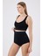 Wenupina X Model Kadın Yüksek Bel Slip Külot Korse – Bel Toparlayıcı Siyah 4