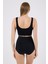 Wenupina X Model Kadın Yüksek Bel Slip Külot Korse – Bel Toparlayıcı Siyah 5