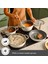 x Refika Birgül Swiss Crystal Metal Kulplu 6 Parça Midi Tencere Set Creamy 6
