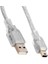 S-LINK SL-UK55 USB 2.0 5 METRE ŞEFFAF USB AM MİNİ 5 PİN KABLO 1
