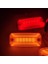 10 Adet Neon Ledli Yan Dorse Kasa Lambası 12-24 Volt Kırmızı 4