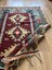 110 x 150 cm Küçük Boy Canlı Renkli Kilim, Harika Desenli ve Kondisyonlu, Vintage Severler Için Ev Hediyesi 2