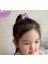 Kuromi Sanrio Kawaii Kore 5li Lastik Simit Saç Toka Set Genç Kız Prenses Doğum Günü Okul Hediye 3