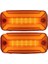 2 Adet Neon Ledli Yan Dorse Kasa Lambası 12-24 Volt Melek Kanadı Turuncu 1