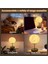 3D Ay Lambası Başucu Masası Kısılabilir Küçük Modern Yatak Odası Başucu LED Masa Lambası Gece Lambası (Yurt Dışından) 3