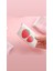 Kawaii Çilekli Strawberry Pembe Kalemlik Kalem Kutu Makyaj Çantası Doğum Günü Karne H 5