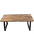 Bank Ayağı Bench Puf Orta Sehpa Ayakları 2 Adet 35 cm Siyah Metal Ayak 5